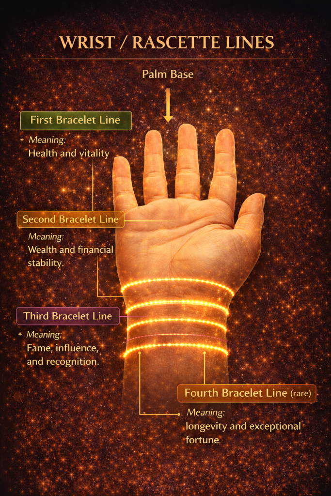 Wrist Lines Anatomy Diagram