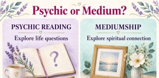 Comparison: psychic reading explores life questions; mediumship explores spiritual connection. Ask what the reader actually offers.